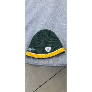 Reebok NFL Green Bay Packers Beanie Hat Knit Winter Cap